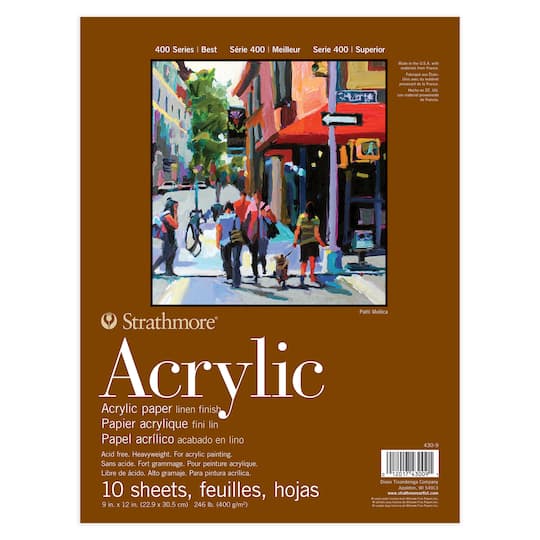 Strathmore® 400 Series Acrylic Paper Pad